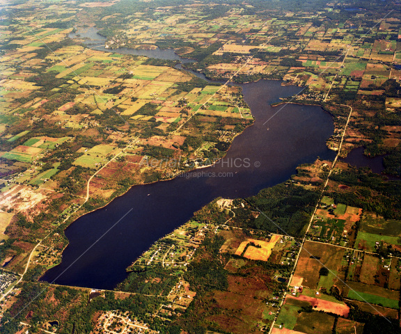 Holloway Reservoir in Lapeer County, Michigan